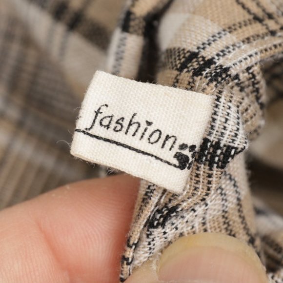 Ctassic Fashion Plaid Button Down Top - Picture 5 of 6